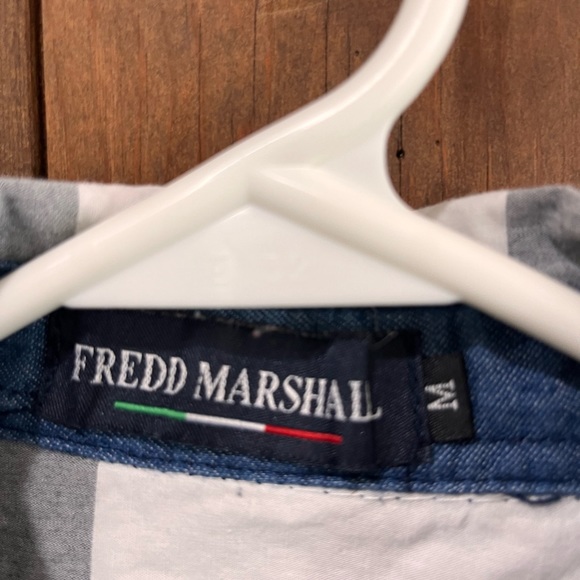 FREDD MARSHALL LONG SLEEVE BUTTON DOWN SHIRT - Picture 3 of 3